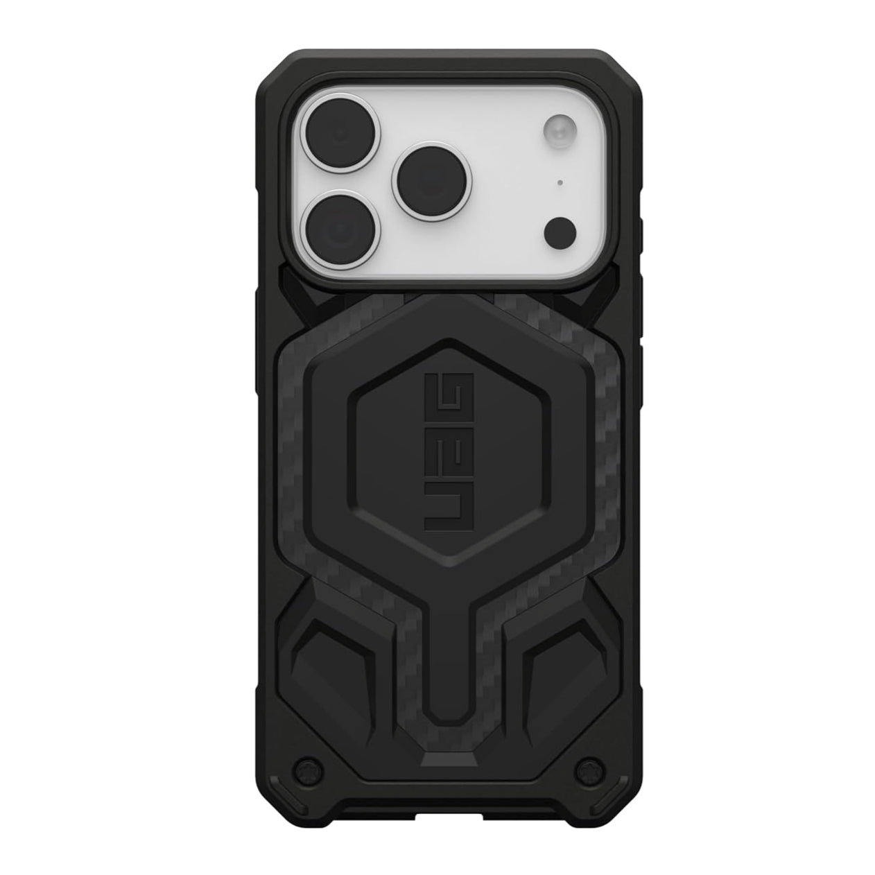 iPhone 17 Pro Max UAG Case, Monarch Pro Series Rugged Armor Case with Magsafe - Black